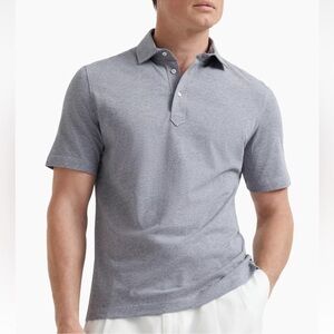 Brunello Cucinelli Gray Polo Shirt